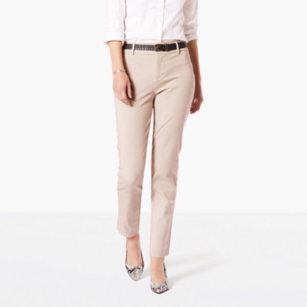 Dockers flat front khaki ankle pant